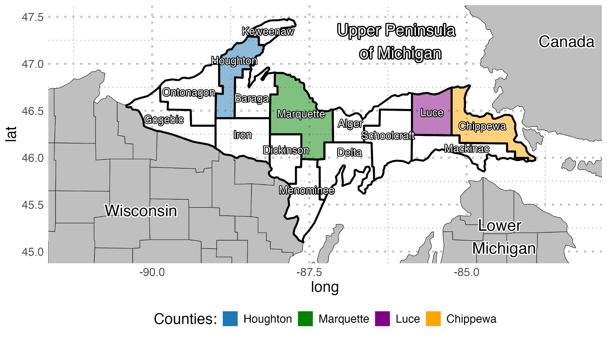 The Northern U.P. Talk Study